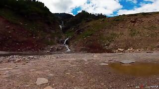 Naran Waterfall, KPK Pakistan Sport Drone View