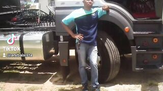 Eu com meu caminhao