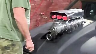 Supercharger belt is broken