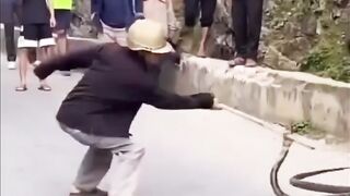 He seems like a pro.
