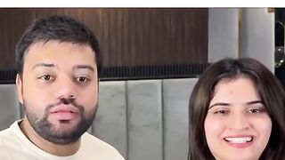 aroob jatoi latest ducky bhai wife viral video