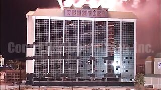 Demolition of the Frontier Hotel, Las  Vegas