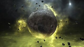 Dystopian dark menacing space ambient ~ Waldorf Iridium