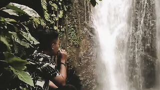 Waterfall view