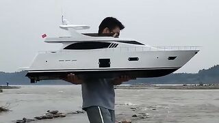 Amazing RC power, testing cool, RC boat 2022