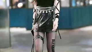 #Perfect Body # Long Legs, Fashion Street Shooting