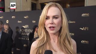 Nicole Kidman becomes first Australian to get AFI Life Achievement Award.