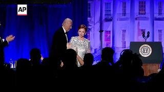 President Biden's speech at the White House correspondents' dinner.