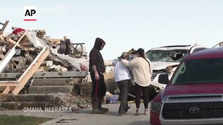 Tornadoes hammer parts of Nebraska and Iowa.