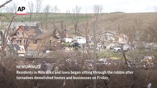 Cleanup underway after tornadoes hit Nebraska, Iowa _ AP Top Stories.