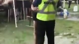 RSA Marshall looking for signs of excess alcohol consumption.