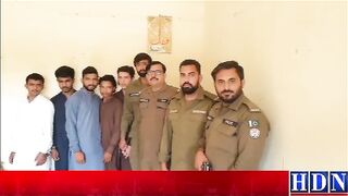 سرائے عالمگیر پولیس کے چھاپے برجو ڈکیت گینگ گرفتار |  sarai alamgir police arrest dacait gang