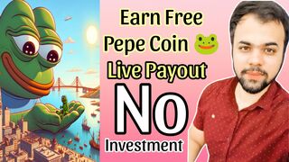 Earn Free 50K Pepe Coin Every Day | Instant Payout