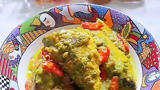 Ikan kembung bumbu kuning / pesmol ikan