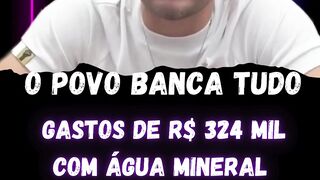 Gastos de 324 mil em ÁGUA para STF e o Povo banca tudo !!! #patriotas #foraluladrao #bolsonaro