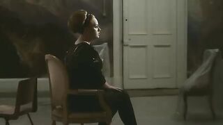 Adele Rolling on the floor
