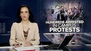 Hundreds arrested in campus protests over Israel-Hamas war