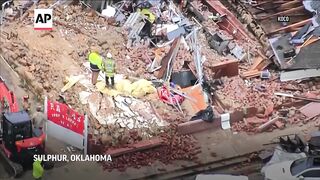 Tornadoes kill 4 in Oklahoma, leaving trail of destruction.