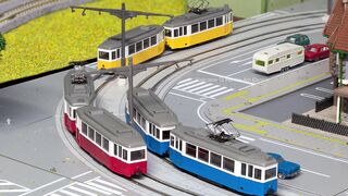 Continental Shelft N Gauge Model Railway