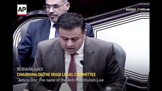 Iraq's parliament passes harsh anti-LGBTQ+ law.