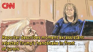 Reporter describes moment ex-assistant rejected Trump’s handshake in front of jurors | YT News
