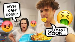 Telling My Girlfriend "YOU CANT COOK" To See Her Reaction... *NEVER AGAIN*