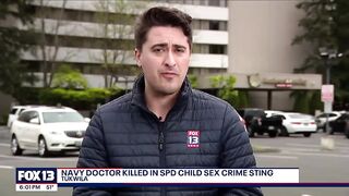 Navy doctor killed in SPD child  crime sting