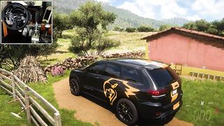 1000HP Jeep Trackhawk - Forza Horizon 5 | Thrustmaster T300RS Gameplay