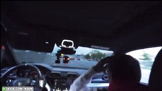 Kick streamer Neon and Squeeze crash car on live stream and leave