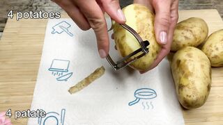 The most delicious french fries I've ever eaten! Don't go to fast food! Easy and quick recipe!.