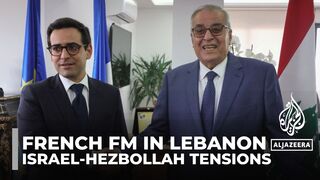 French FM says there has been ‘a lot of progress’ in Lebanon talks