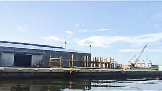 Manila port of view