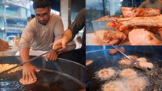 World Famous Peshawari chapli kabab with bone marrow and eggs combination