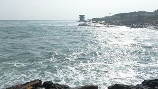 Kumari beach live video