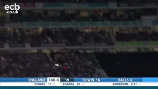 Dramatic final over England vs Newzeeland