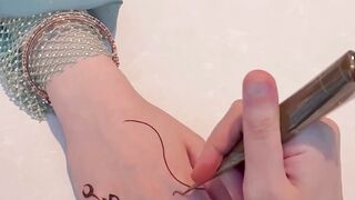 #mehndi #more precious ???? and elegant design ✨️ ❤️