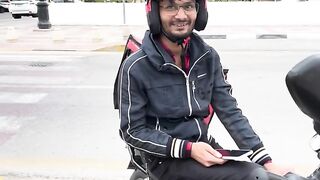 Chit Chat with Jahez Delivery Boy | Rider life in Saudi Arabia