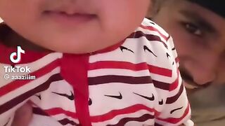 The way her head keeps falling is ADORABLE