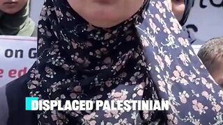 Palestinians in Rafah thank US students protesting in solidarity