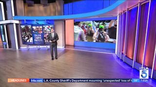 Protests at UCLA turn violent as pro-Palestinian, pro-Israel demonstrators clash
