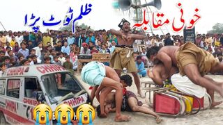 Real Khatarnak Challenge Moqabla | Malakhro Sindhi Malakhra | Kushti | Malh | Action Fighting Game