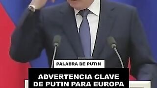 Putin advierte sobre las consecuencias del envío de tropas occidentales