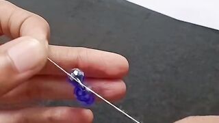 beautiful party wear necklace...???? #diy