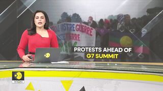 Mega protest ahead of G7 summit | WION Climate Tracker
