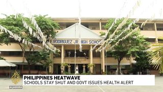 Philippines heatwave_ Schools stay shut and govt issues health alert.
