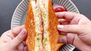 Paneer toast sandwich