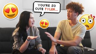CALLING BOYFRIEND ANOTHER MANS NAME PRANK (bad idea)