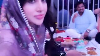 girl's reaction