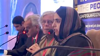 Dr.Mahrang Baluch Speech