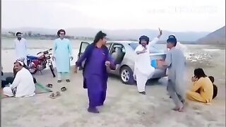 Funny dance party
